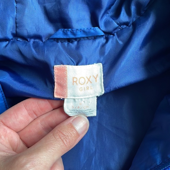 ROXY | Bubbling Waves navy blue puffer vest - Picture 3 of 6